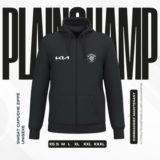 Sweat capuche zippé Unisexe